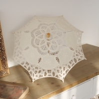 Krémový slnečník 45cm