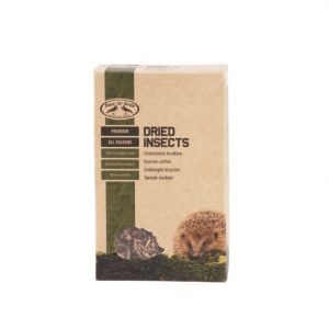 Kŕmenie pre ježkov 0,25 kg 12,5 x 6,5 x 20,4 cm zmes červov a lariev