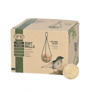 Kŕmenie pre vtáky 35 ks 20,4 x 20,4 x 15,8 cm lojové gule s držiakom