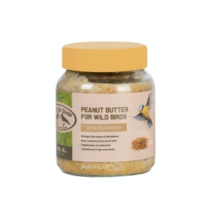 Krmení pro ptáky - burákové máslo s červy