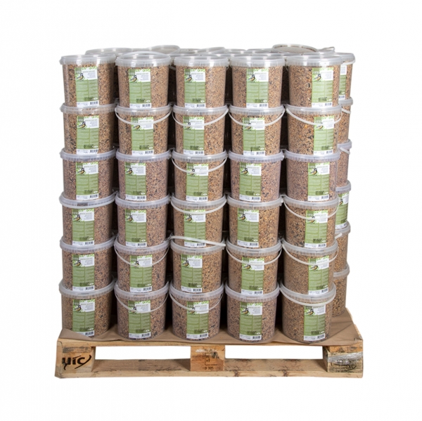 Kŕmenie pre vtáky v vedierku celoročné mix semien 4 kg