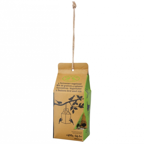 Kŕmenie pre vtáky v tetrapack