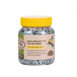 Kŕmenie vtákov v zime arašidové maslo