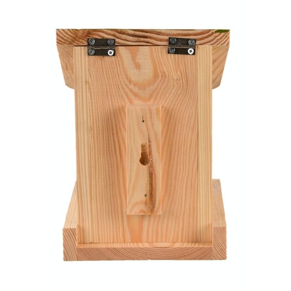 Kŕmidlo 15x17x20cm prírodná/zelená