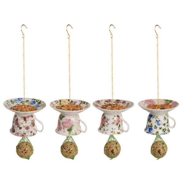 Kŕmidlo na lojové gule šálka ružová