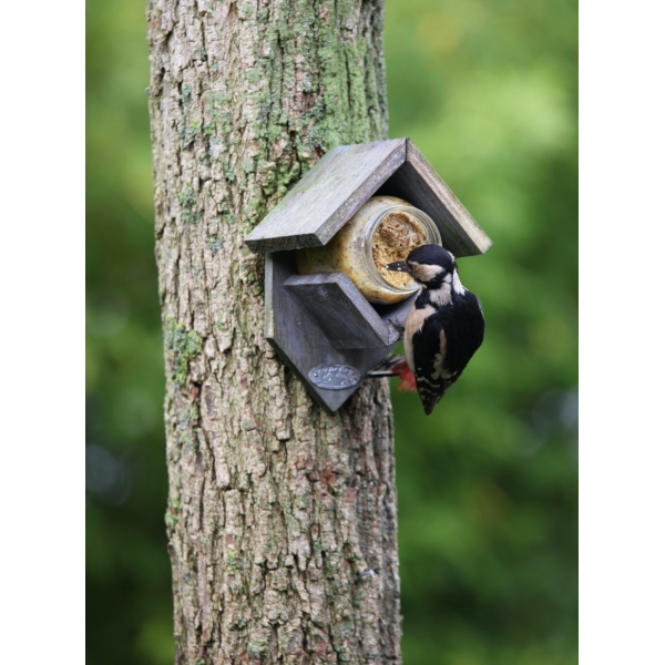 Krmítko pre vtáčiky na arašidové maslo 15x13x19,5cm