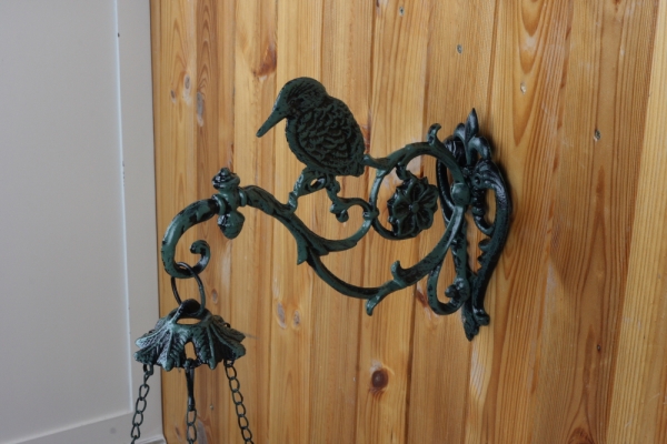 Kŕmidlo pre vtáky na konzolu s ďatľa 42cm