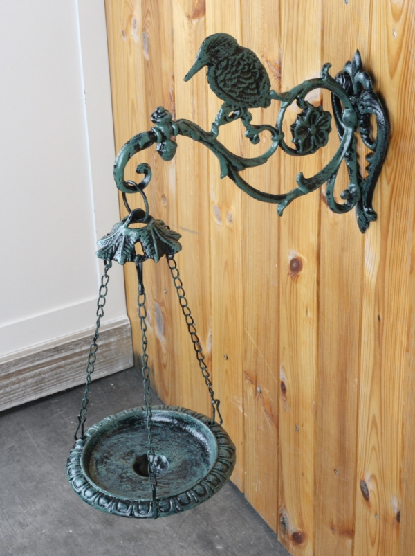 Kŕmidlo pre vtáky na konzolu s ďatľa 42cm