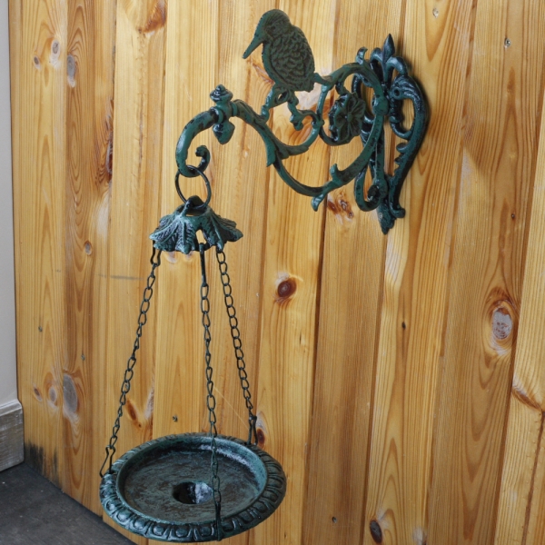 Kŕmidlo pre vtáky na konzolu s ďatľa 42cm