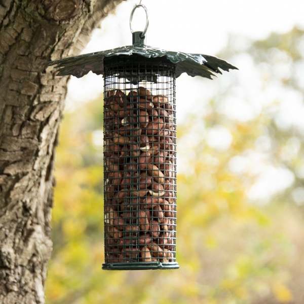 Kŕmidlo pre vtáky na semená a orechy