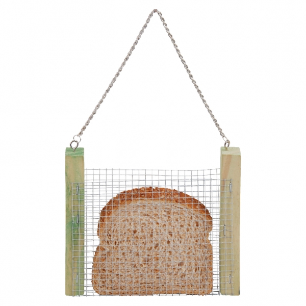 Krmítko pre vtáky na starý chlieb 16,9x2,2x17,6