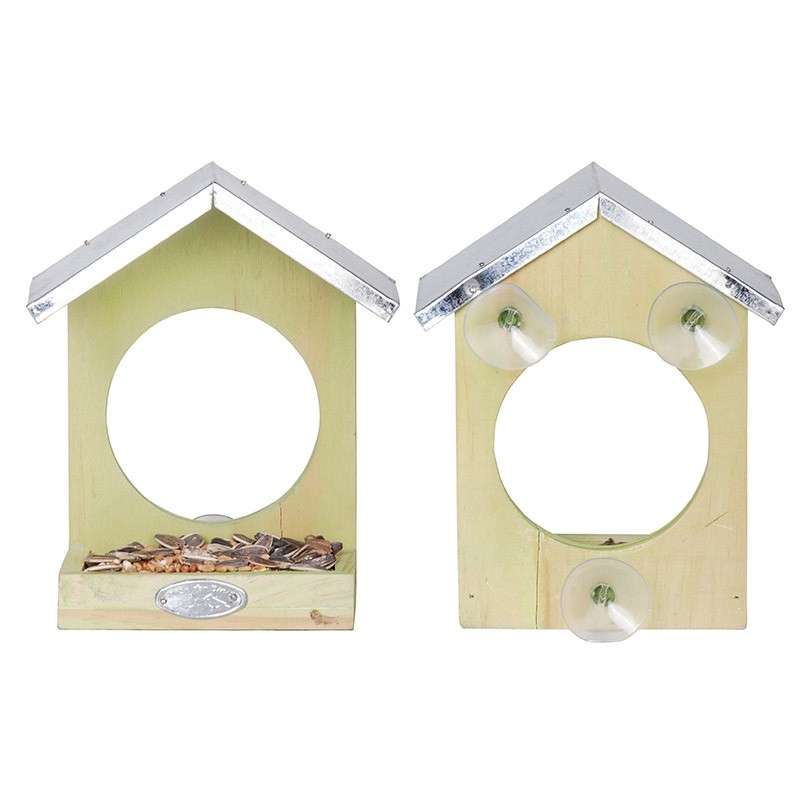 Kŕmidlo pre vtáky s prísavkami na okno 16,6x9,4x20,3cm