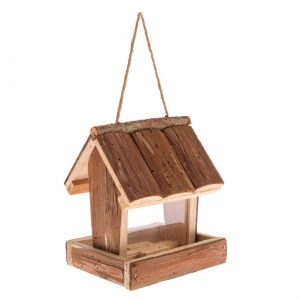 Kŕmidlo pre vtáky so zásobníkom