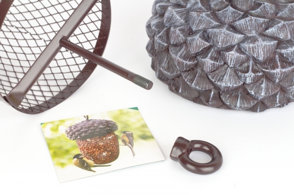 Kŕmidlo pre vtáky žaluď 22,2 cm