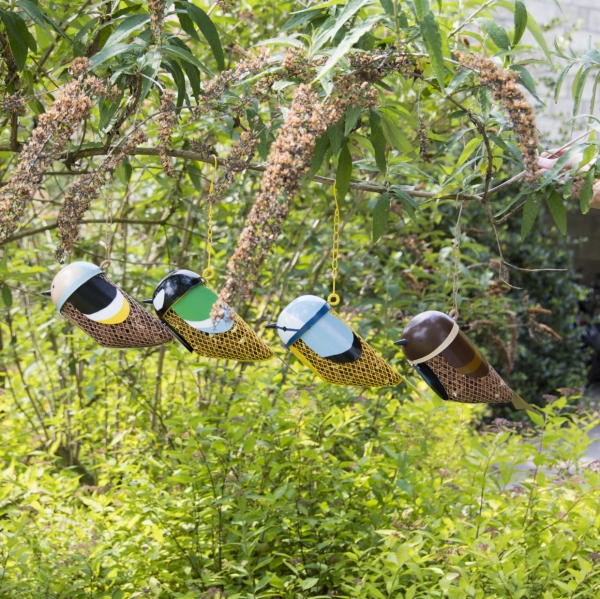 Kŕmidlo pre sýkorky modrý vtáčik