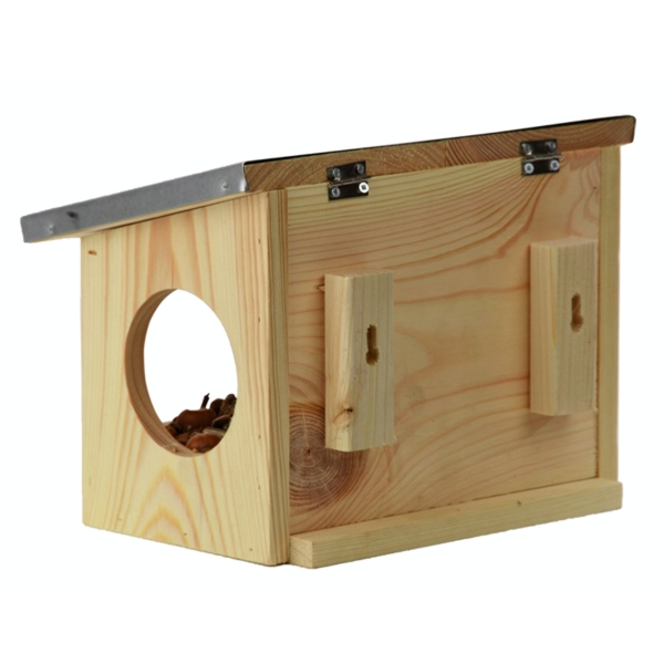 Kŕmidlo pre veveričky drevené 17,6x25,3x18,7cm