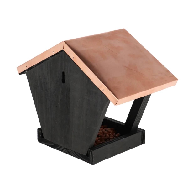 Kŕmidlo s medenou strechou 28 x 17 x 22 cm
