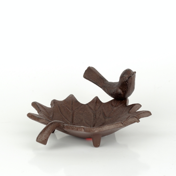 Kŕmidlo z liatiny lístok 20,3x16,2x12,5cm