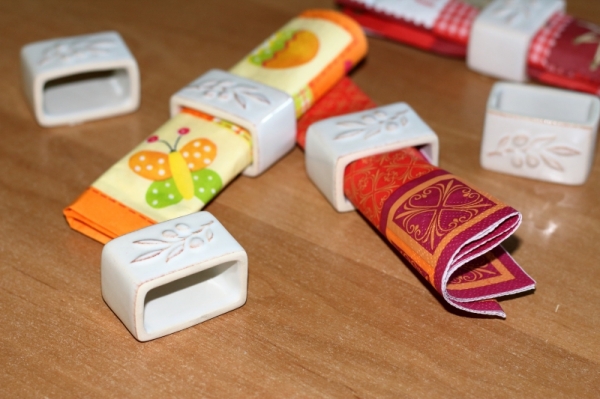 Krúžok na obrúsky tyrkys Alentejo 5cm