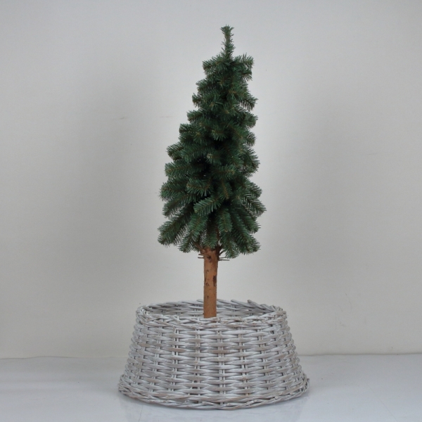 Kryt na stojan vianočného stromčeka biely 60cm