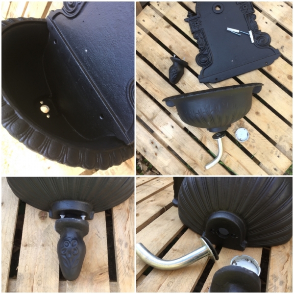 Kryt odtoku záhradného umývadla