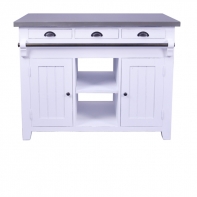 Kuchynská linka s tyčou 120x92x75cm