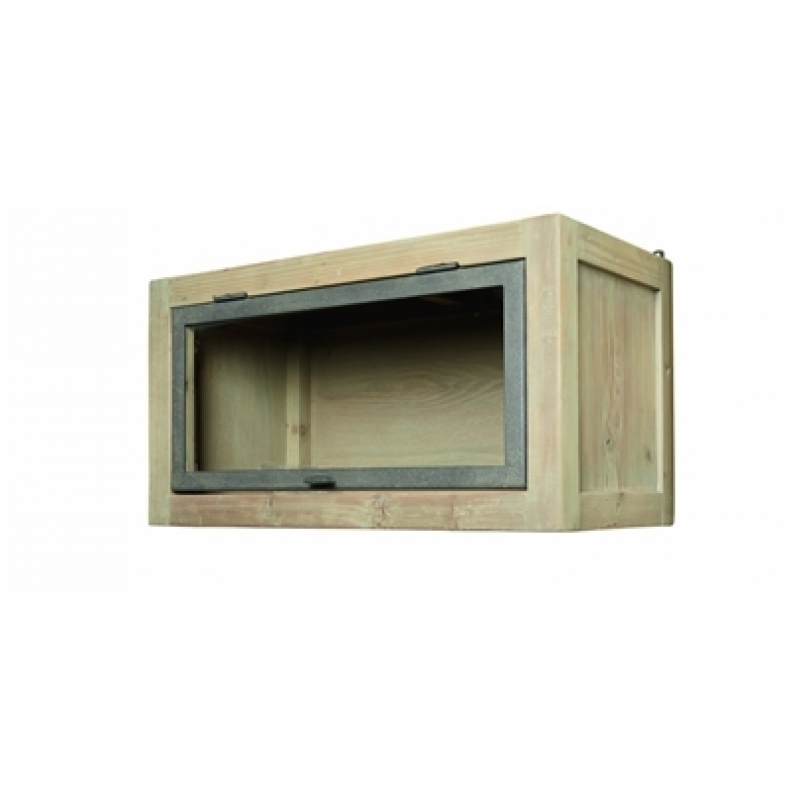 Kuchynská skrinka vrchná presklená 75x37x40cm