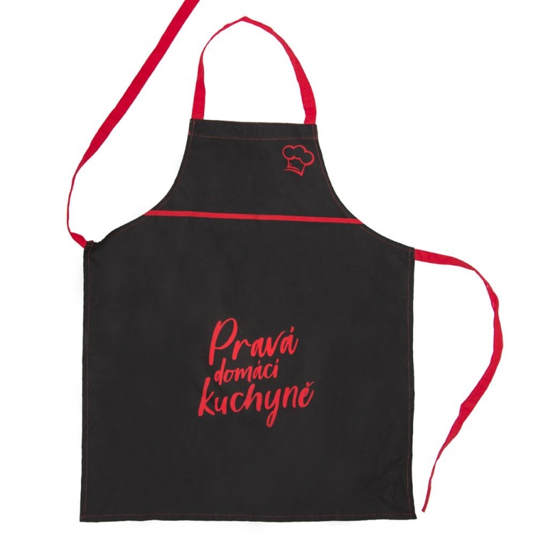 Kuchynská zástera s nápisom