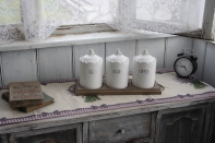 Kuchynské dózy na čaj / cukor / kávu