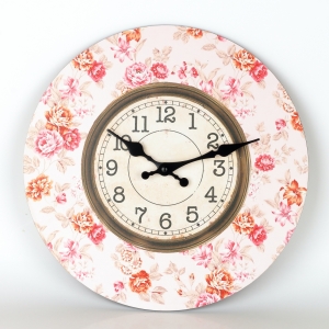 Kuchynské hodiny na stenu 34cm