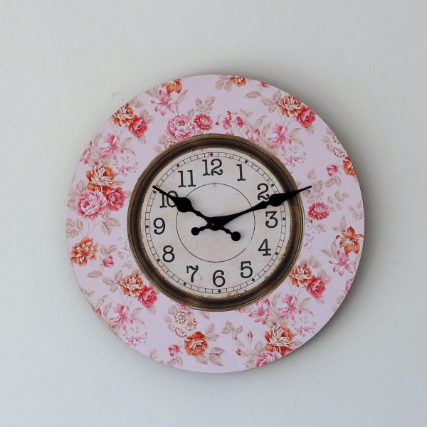 Kuchynské hodiny na stenu 34cm
