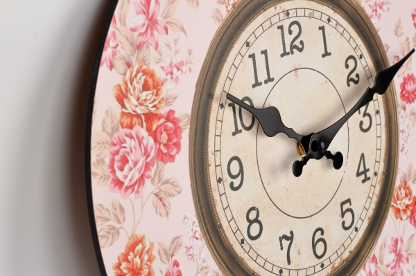 Kuchynské hodiny na stenu 34cm