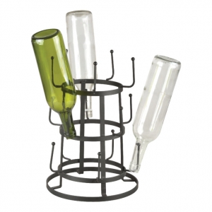 Kuchynský organizér / odkvapkávač 24 x 24 x 35 cm kovový