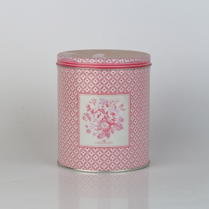 Okrúhla plechová dóza Abelone Raspberry 10cm