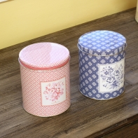 Okrúhla plechová dóza Abelone Raspberry 10cm