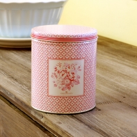 Okrúhla plechová dóza Abelone Raspberry 10cm