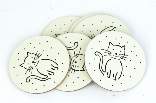 Okrúhle prestieranie 10x10 cm