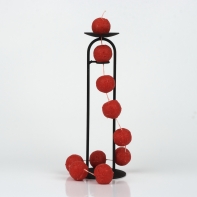 Gulatá sviečka červená