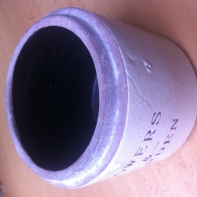 Kvetináč Flowers  Garden 16x14x16 cm - puklina v glazúre