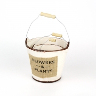 Kvetináč keramický biely Flowers (set 3ks)