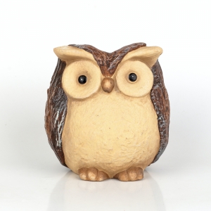 Kvetináč keramický sova 15x15x17cm
