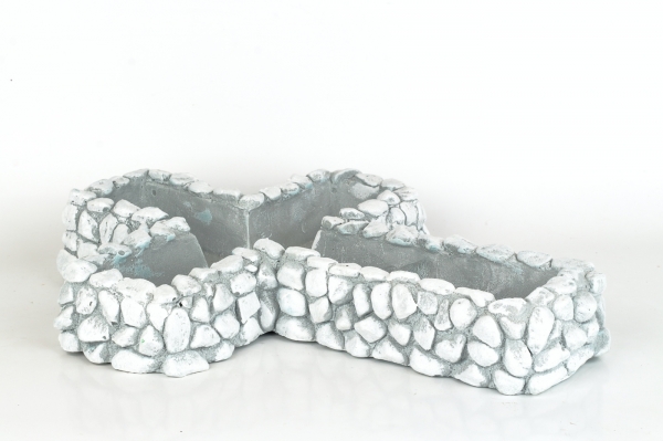 Kvetináč kríž 30 x 40 cm betónový