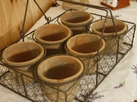 Kvetináč na pestovanie byliniek