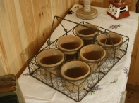 Kvetináč na pestovanie byliniek