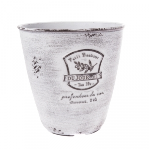 Kvetináč plastový s patinou