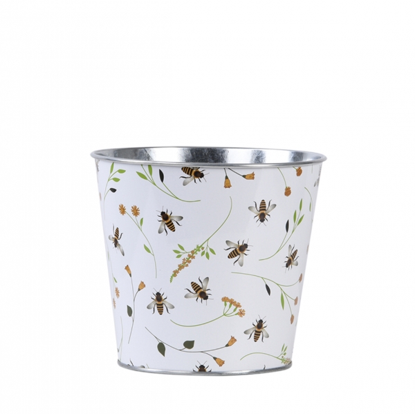 Kvetináč s potlačou BEE 15.9x15.9x14.2cm