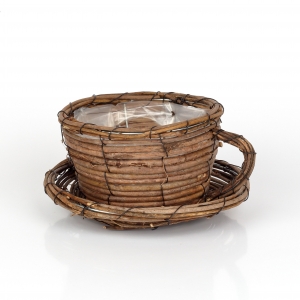 Kvetináč šálka 14x9x18cm