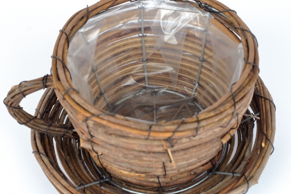 Kvetináč šálka 14x9x18cm