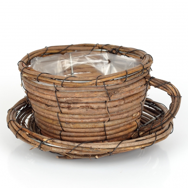 Kvetináč šálka 14x9x18cm