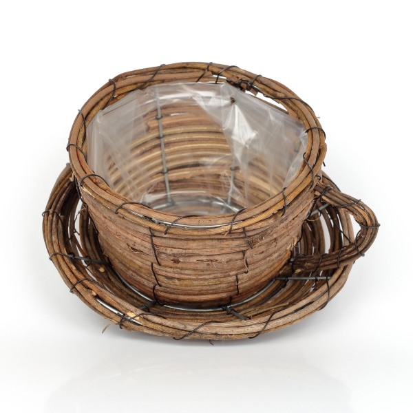 Kvetináč šálka 14x9x18cm